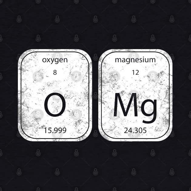 Oh My God Periodic Table Oxygen Magnesium by Scar